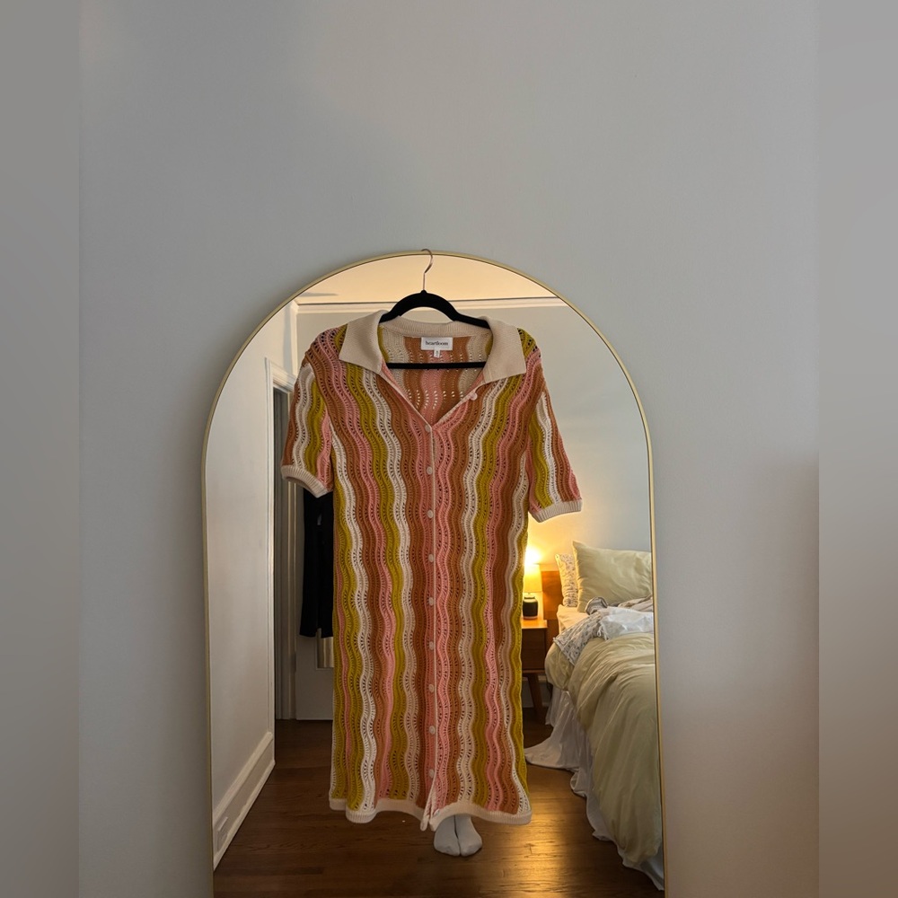 Heartloom Multicolor Striped Mini Dress